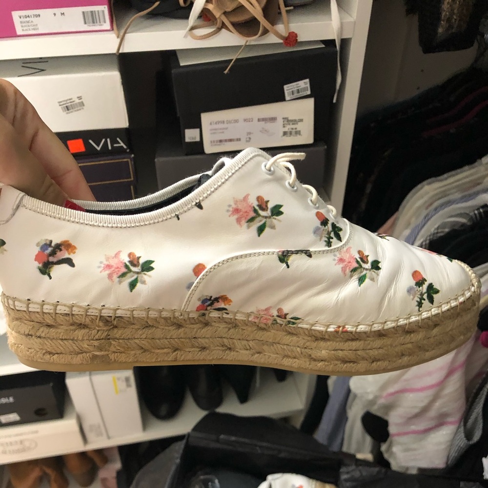 Brand new in box saint laurent flower sneaker